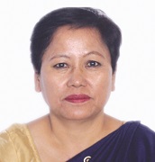 Management team, photo of Amrita Subba